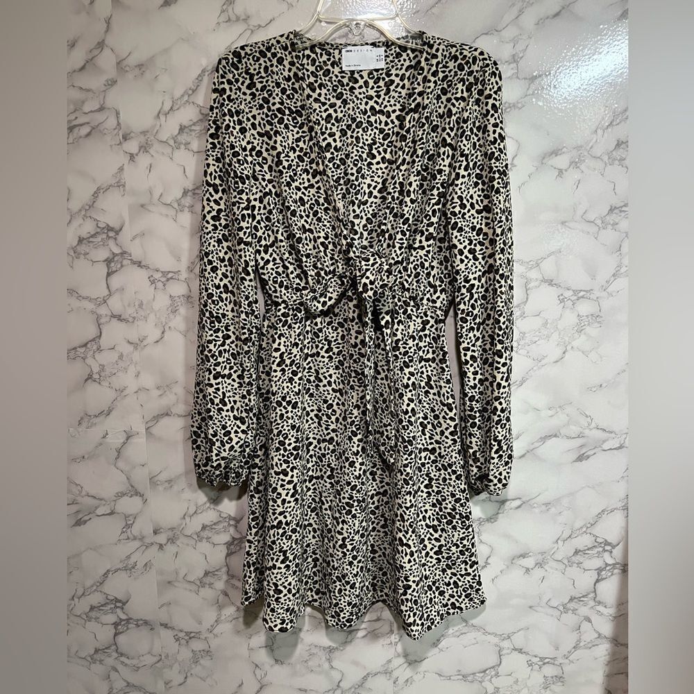 ASOS Leopard Dress Size 2